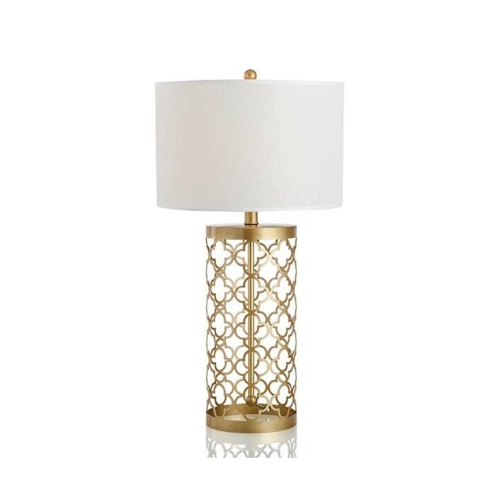 Lisslune | OpalGlow - Elegant perforated table lamp