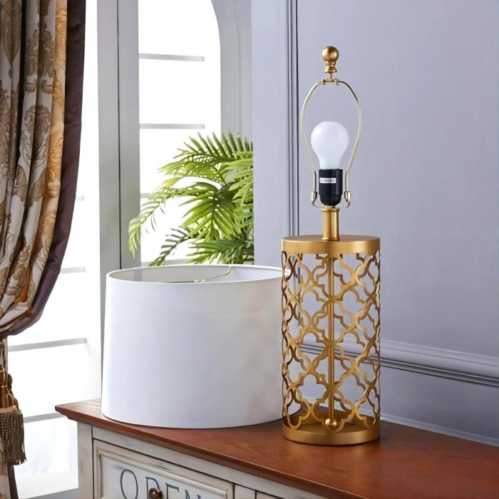 Lisslune | OpalGlow - Elegant perforated table lamp