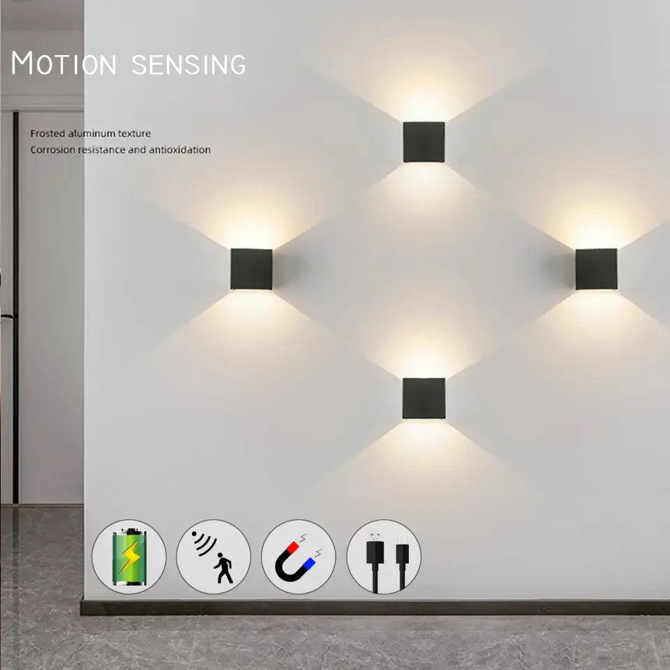 Lisslune | Rechargeable wall lamp with sensor