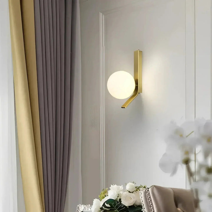 Lisslune | GlowVance Elegant LED Wall Light – Adjustable Brightness & Remote Control
