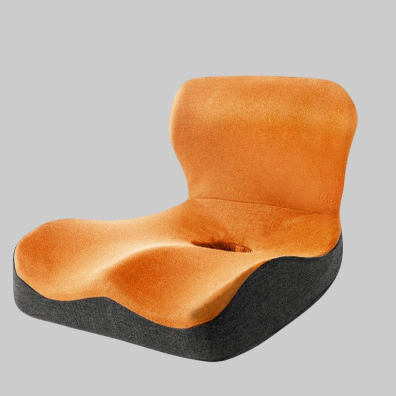 Lisslune | ORALIU – L-Shape Memory Foam Cushion for Orthopedic Back & Coccyx Relief