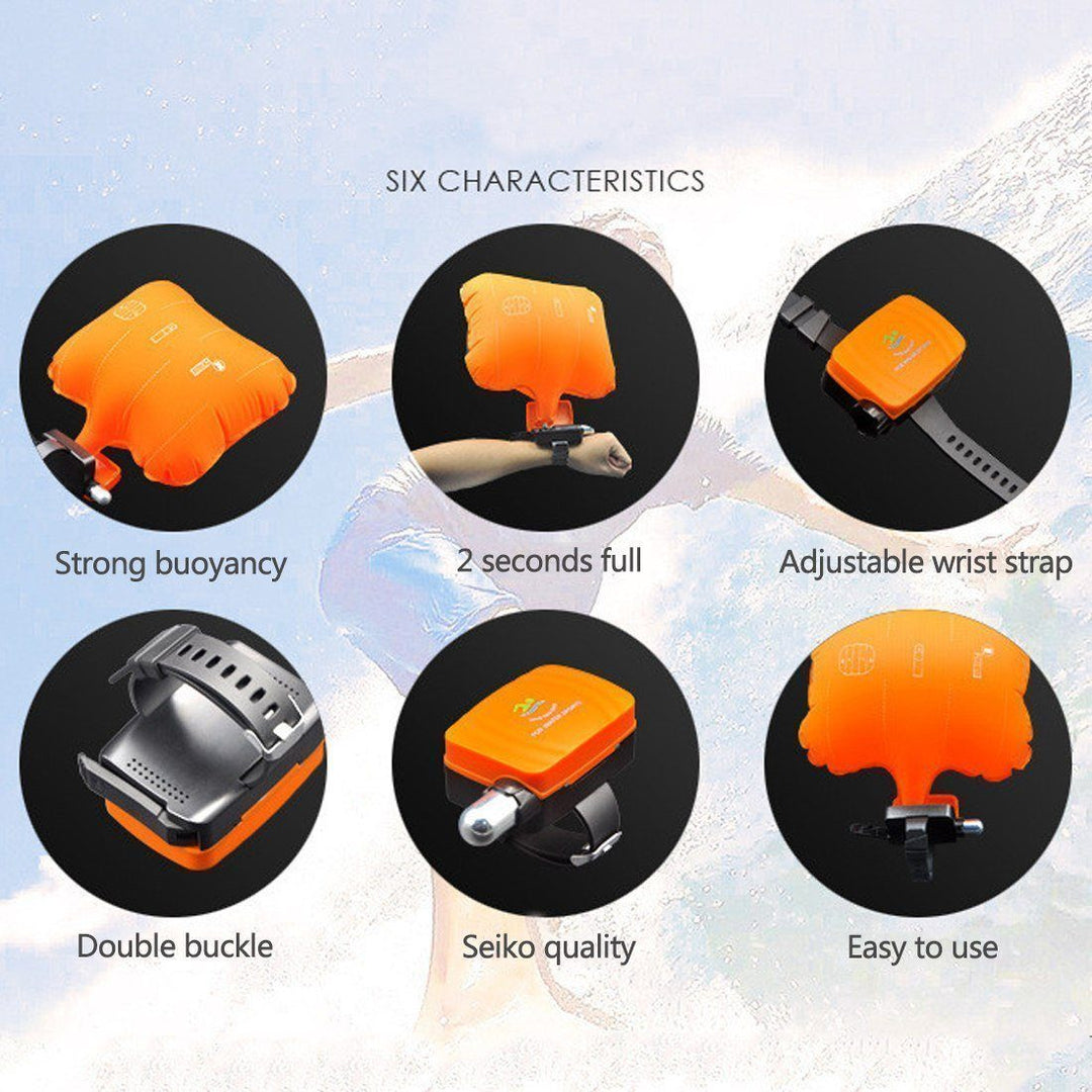 Lisslune | LifeSaving Swimming Inflatable Rescue Bracelet