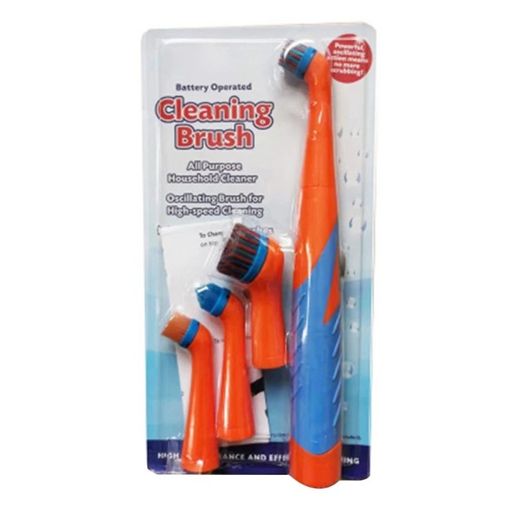 Lisslune | Sonic Cleaning Brush | Versatile, Dual Scrubbing Modes & Effortless Grime Removal for Homeowners