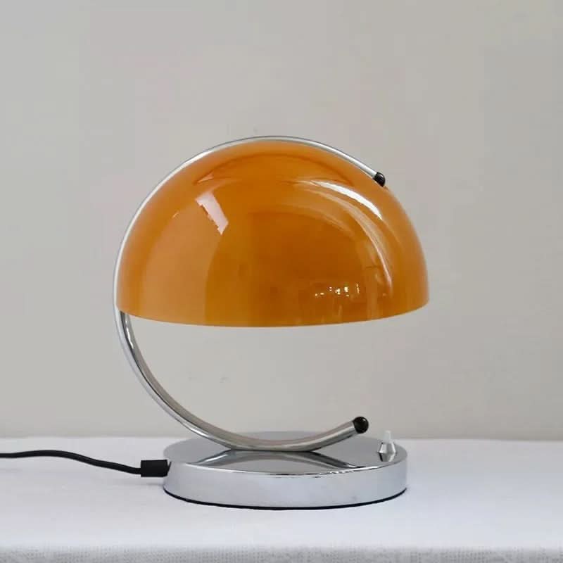 Lisslune | Mushroom Glass Table Lamp in Danish Style