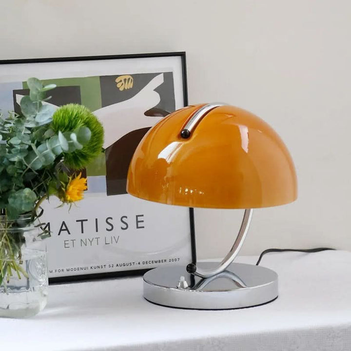 Lisslune | Mushroom Glass Table Lamp in Danish Style