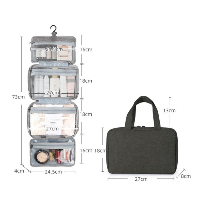 Lisslune | Organivoy – Compact Travel Cosmetic Organizer with Smart Compartments