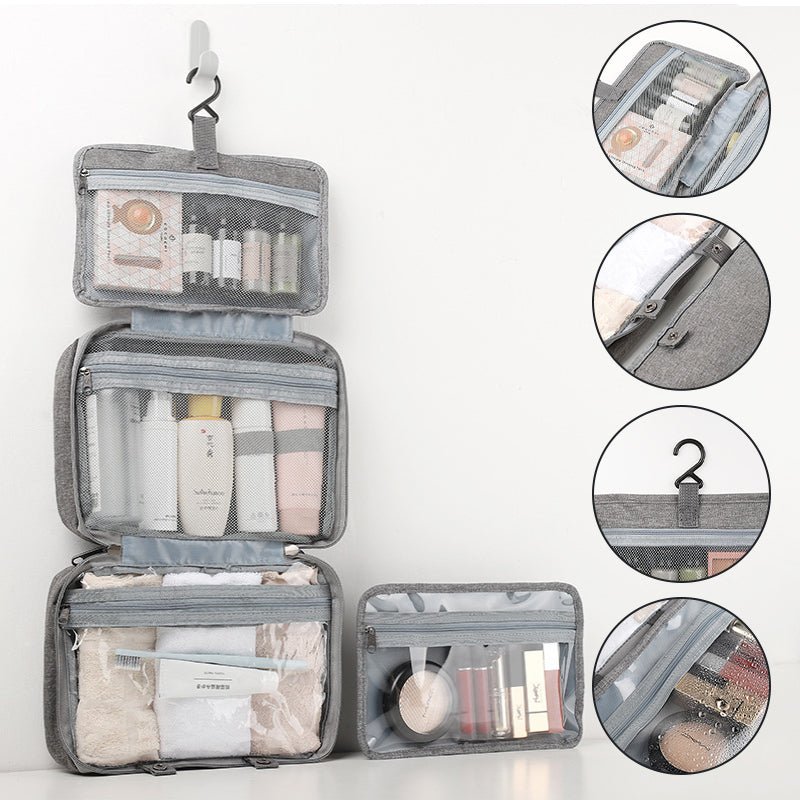 Lisslune | Organivoy – Compact Travel Cosmetic Organizer with Smart Compartments