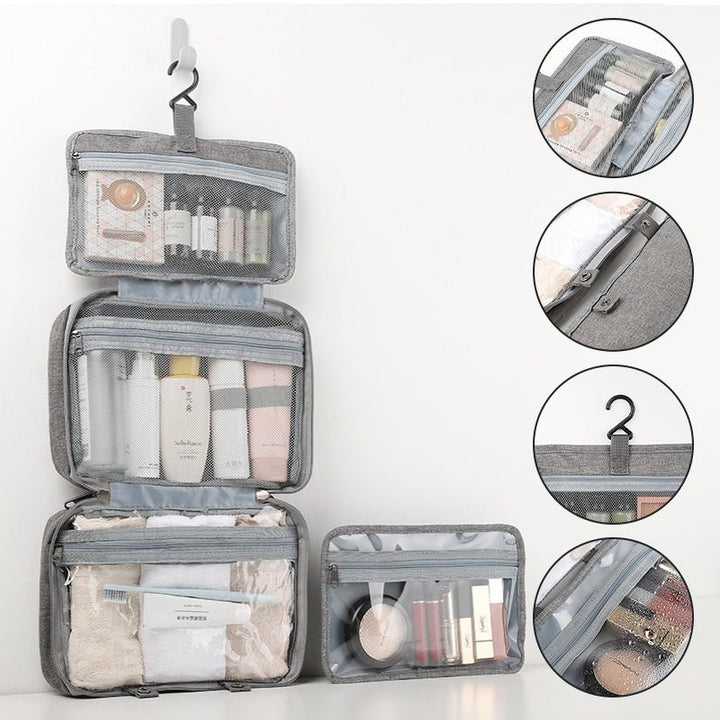 Lisslune | Organivoy – Compact Travel Cosmetic Organizer with Smart Compartments