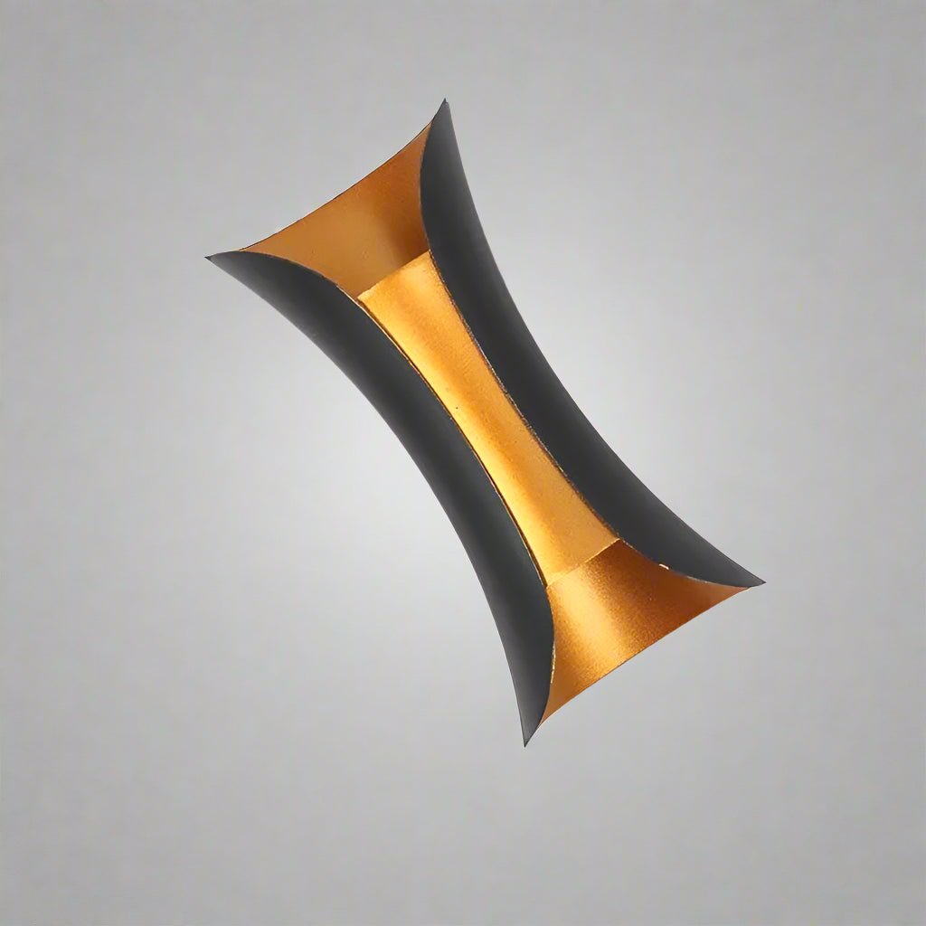 Lisslune | LUXEFLARE – Weatherproof Curved LED Wall Lamp for Modern Outdoor Spaces