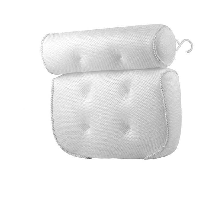 Lisslune | Orthopedic Bathtub Pillow - Breathable Bathtub Headrest Pillow made of 3D Mesh Fabric with Suction Cups