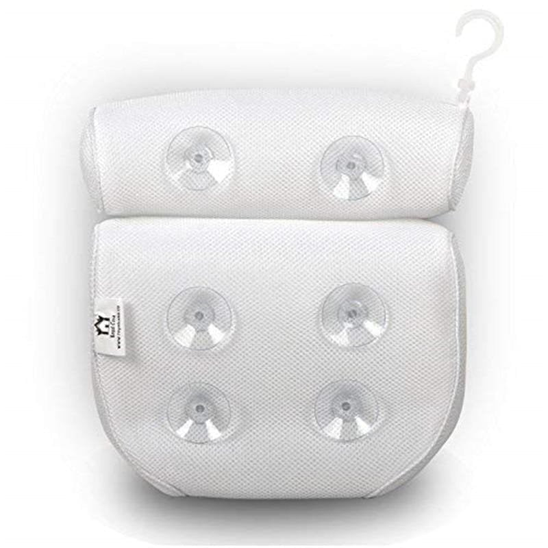 Lisslune | Orthopedic Bathtub Pillow - Breathable Bathtub Headrest Pillow made of 3D Mesh Fabric with Suction Cups