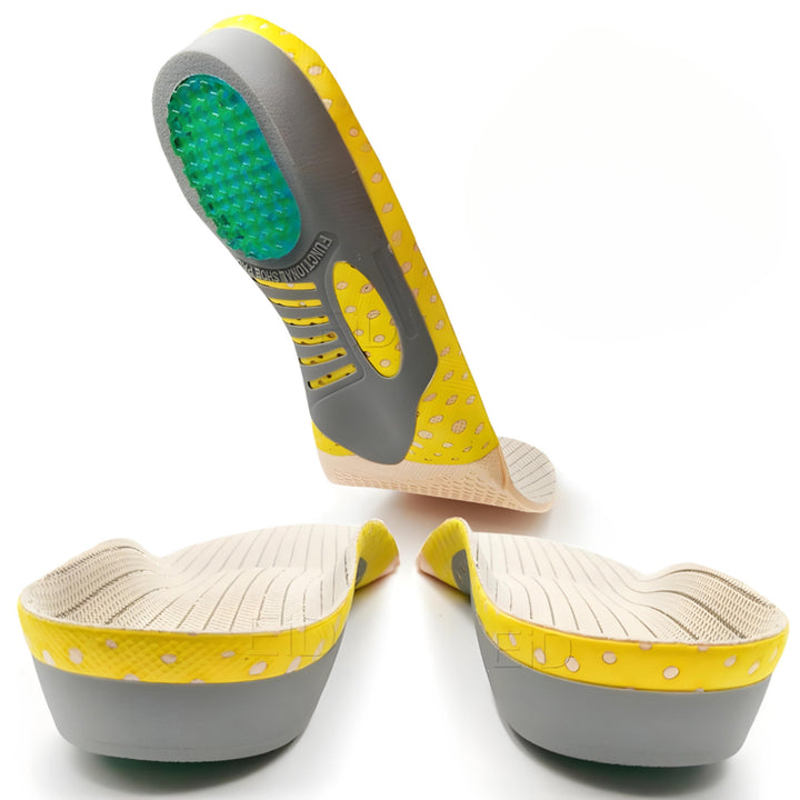 Lisslune | Orthotic Arch Support Insoles for Foot Pain Relief - Comfortable, Supportive, and Durable Inserts for Men and Women