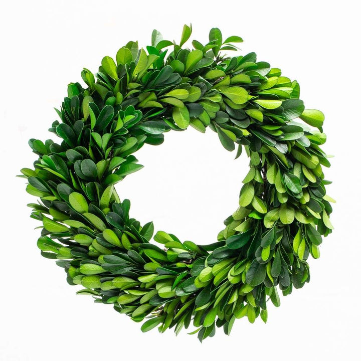 Lisslune | Buxus wreath - NatureElegance - Hand-tied & Timeless - Natural home decoration