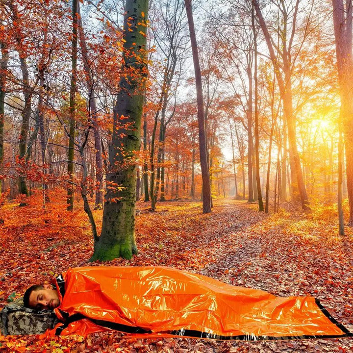 Lisslune | Thermal Reflective Survival Bivvy Sack - Essential Outdoor Emergency Equipment