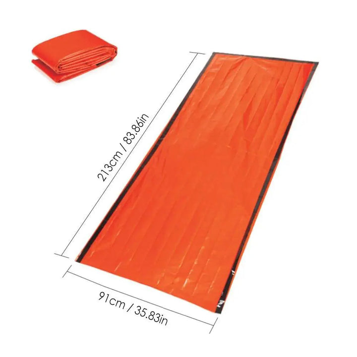 Lisslune | Thermal Reflective Survival Bivvy Sack - Essential Outdoor Emergency Equipment