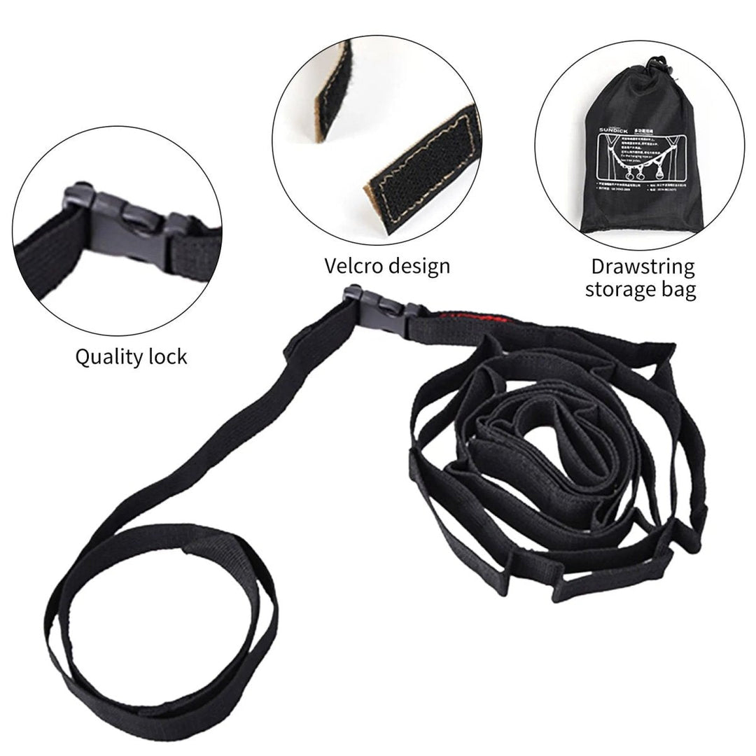 Lisslune | Outdoor Gear Rope – Adjustable Hanging Lanyard for Camping & Hiking