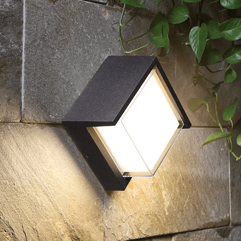Lisslune | SAFEGLIMMER – Outdoor LED Wall Light with Motion Sensor for Safety & Style