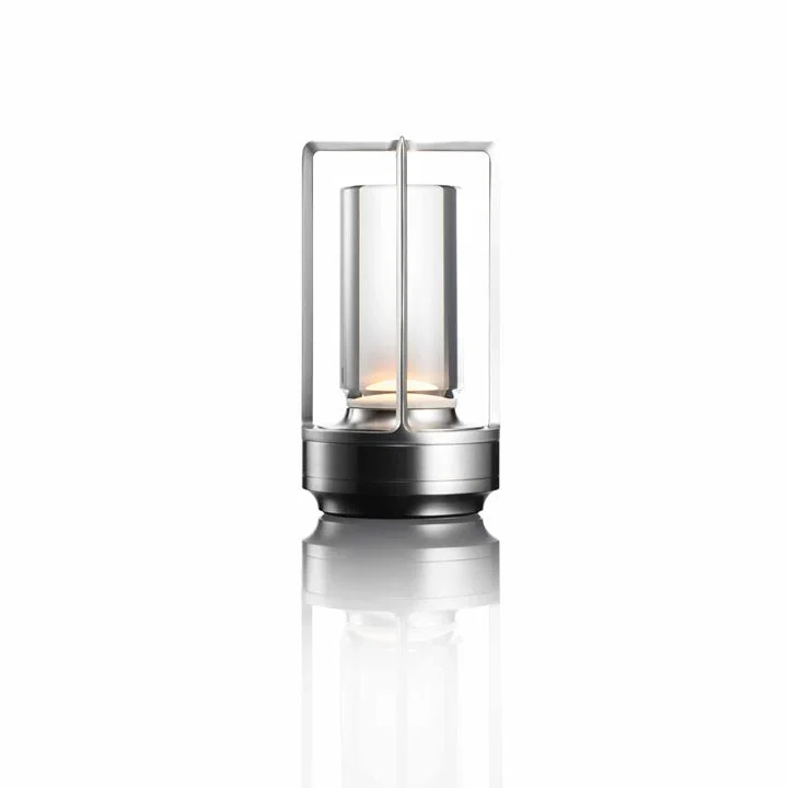 Lisslune | Ambient Lantern Cordless Rechargeable Small Night Table Lamp Gold