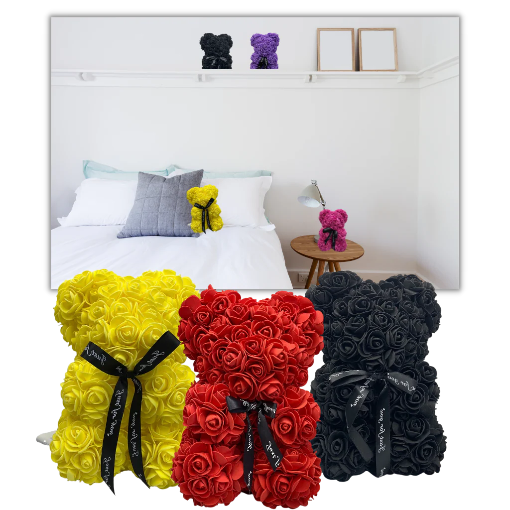 Lisslune | Rose Teddy Bear