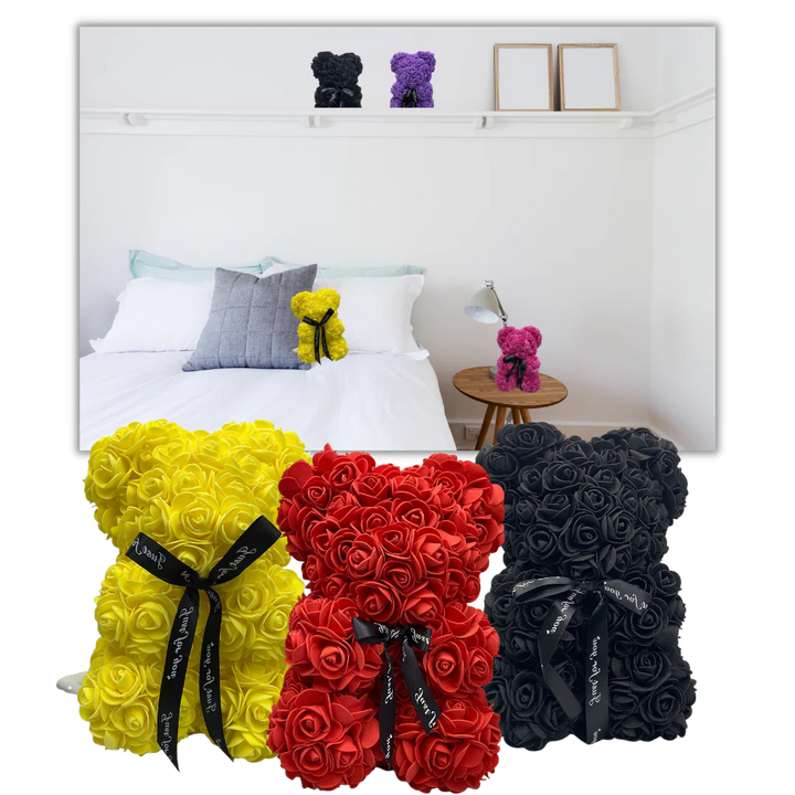 Lisslune | Rose Teddy Bear