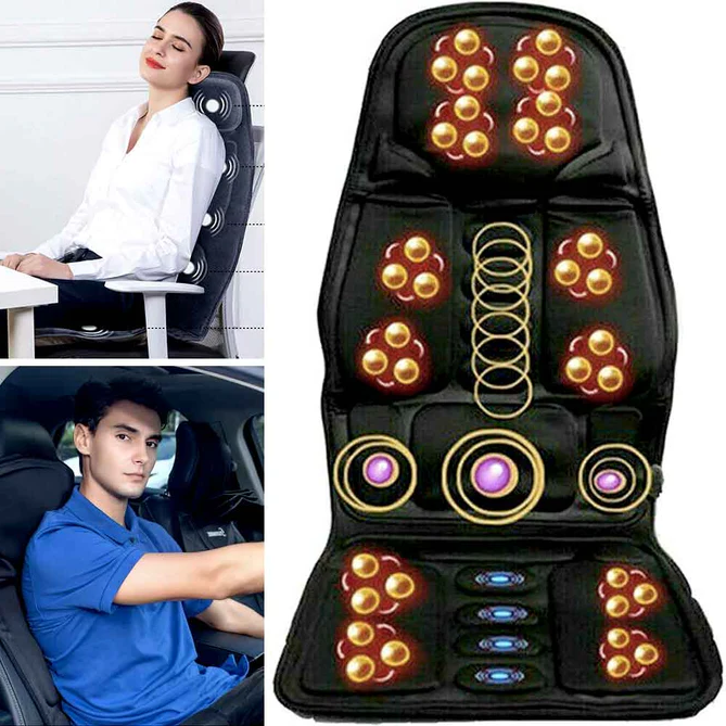 Lisslune | The Premium Massage Chair With Heated Back and Neck Pillow