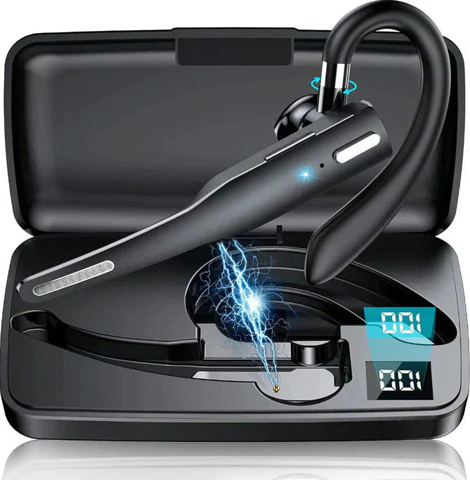 Lisslune | Trucker Dual Mic Wireless Bluetooth 5.1 Noise Cancelling Headset/Earphones