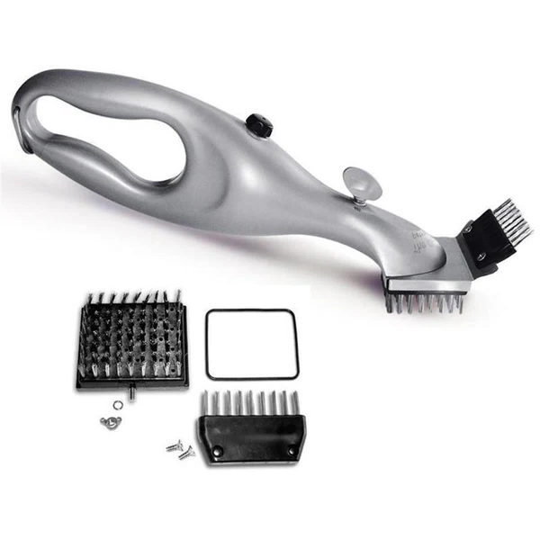 Lisslune | BBQ Steam Cleaning Brush | Ergonomic, Dishwasher Safe & Chemical-Free for Effortless Grill Cleaning