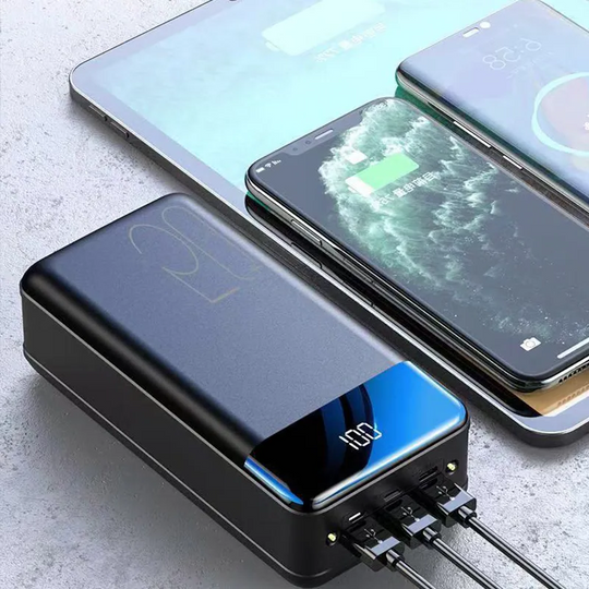 Lisslune | 50000mAh Large Capacity Power Bank Mobile Phone Super Fast Charger Mobile Power Supply Tablet Laptop External Power Supply