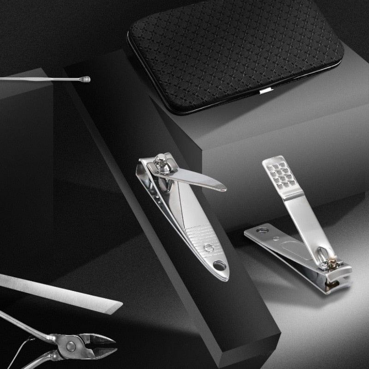 Lisslune | 19 in 1 Stainless Steel Manicure Set Nail Clipper Kit