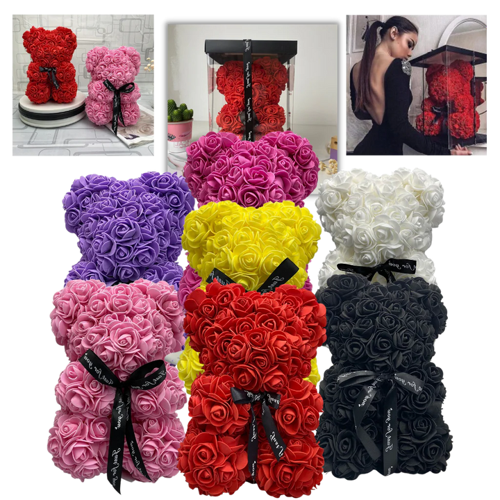 Lisslune | Rose Teddy Bear