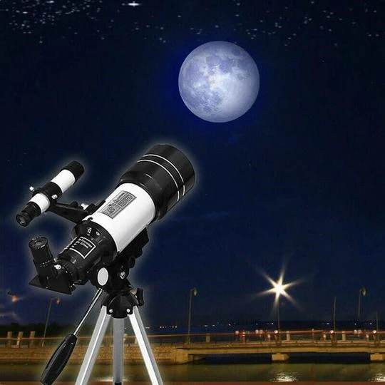 Lisslune | Explore the Stars with Ease - Professional Telescope with Tripod & 150x Zoom for Moon Watching