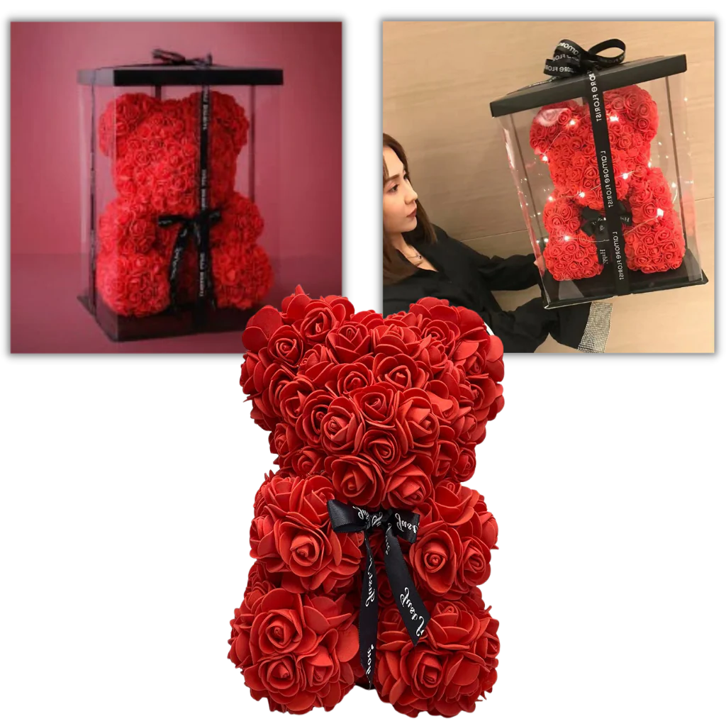 Lisslune | Rose Teddy Bear