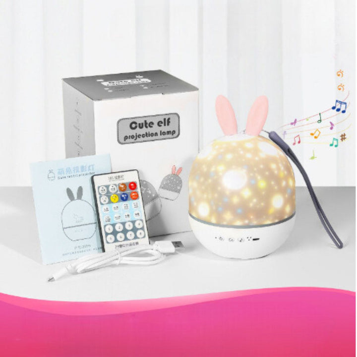 Lisslune | Magical Children's Room Lamp with Star Effect