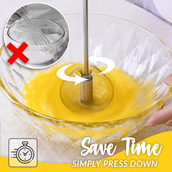 Lisslune | Stainless Steel Easy Stirrer Whisk
