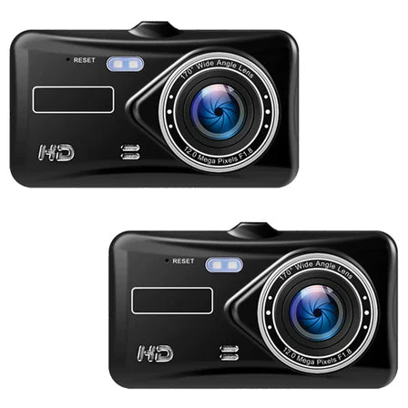 Lisslune | Wireless Dashboard Camera for Vehicle Car Front and Rear Double
