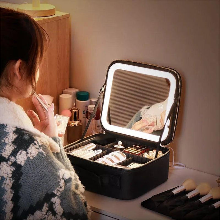Lisslune | GlamBolt️ | Radiant on the go with LED makeup bag