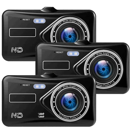 Lisslune | Wireless Dashboard Camera for Vehicle Car Front and Rear Double
