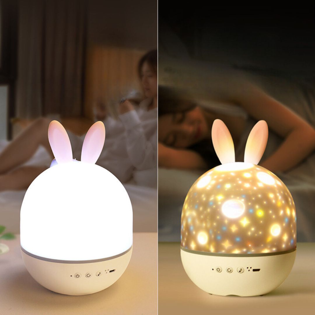 Lisslune | Magical Children's Room Lamp with Star Effect