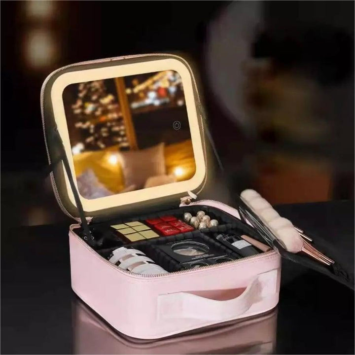 Lisslune | GlamBolt️ | Radiant on the go with LED makeup bag