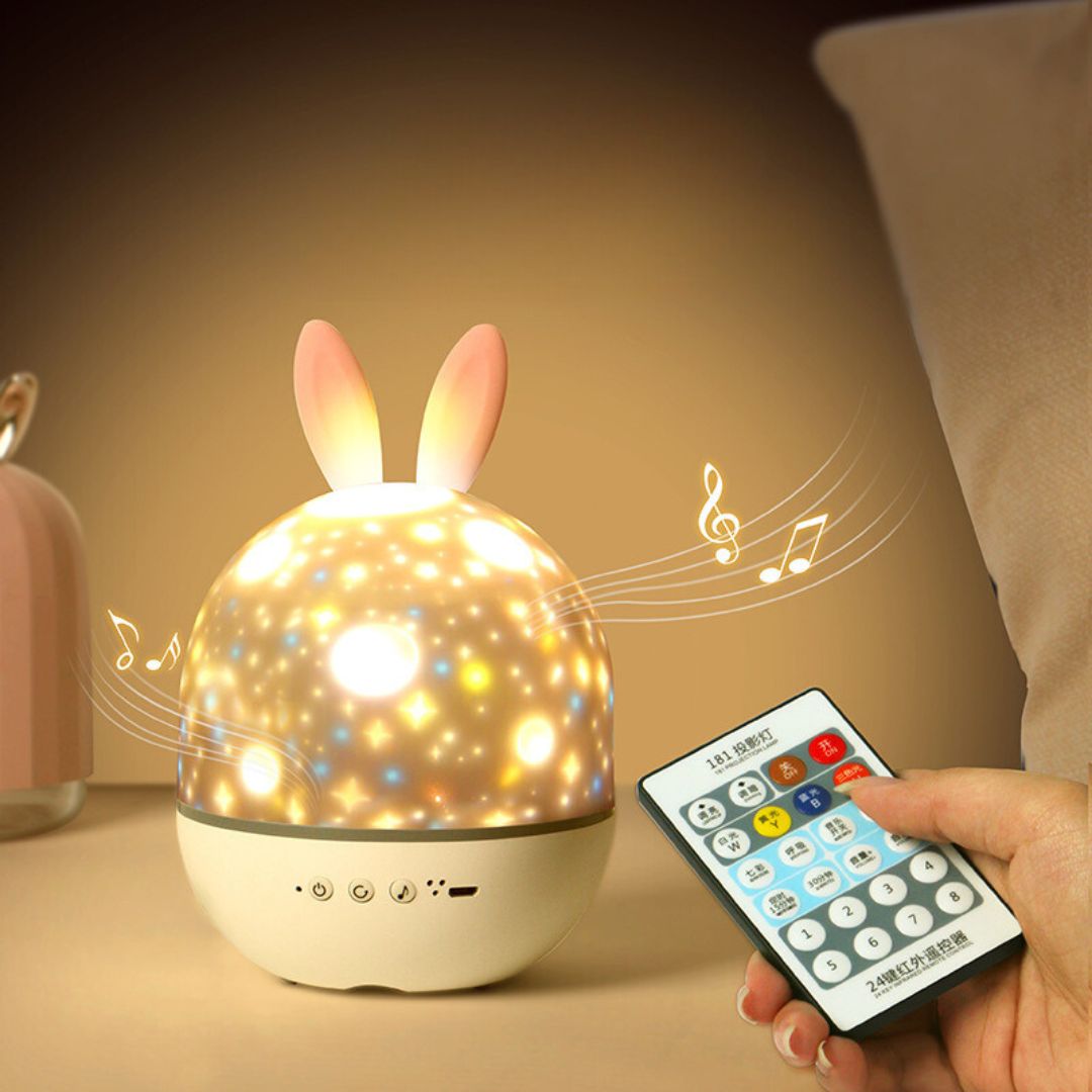 Lisslune | Magical Children's Room Lamp with Star Effect