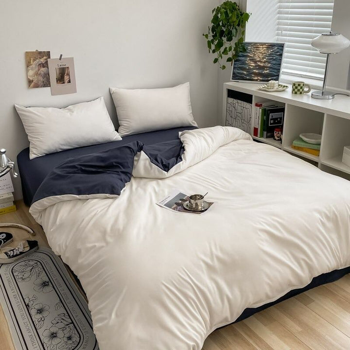 Rynx | Dusty Shadows Solid Color Bedding Set