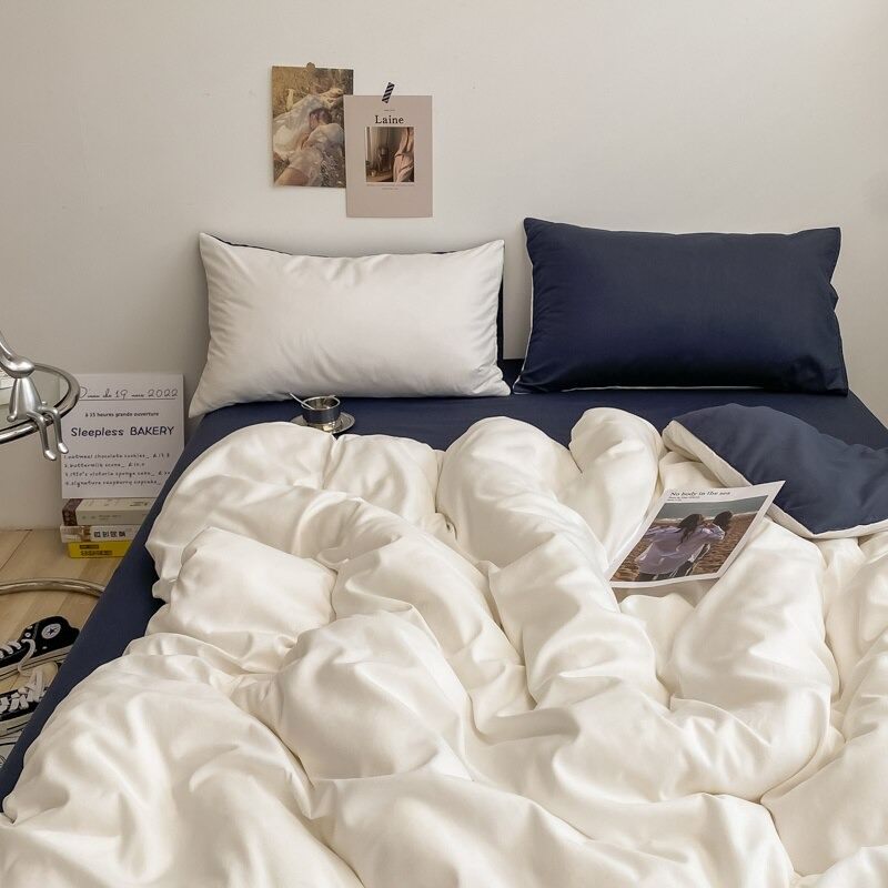 Rynx | Dusty Shadows Solid Color Bedding Set