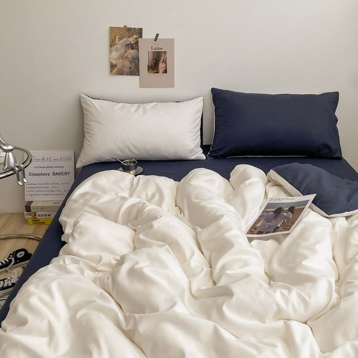 Rynx | Dusty Shadows Solid Color Bedding Set