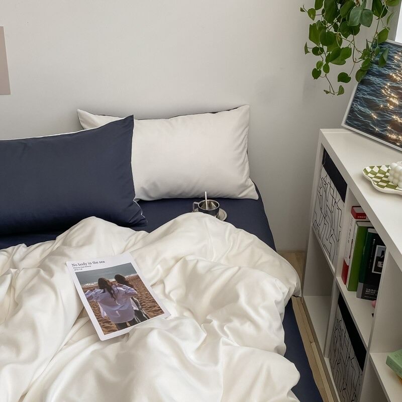 Rynx | Dusty Shadows Solid Color Bedding Set