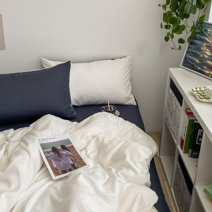 Rynx | Dusty Shadows Solid Color Bedding Set
