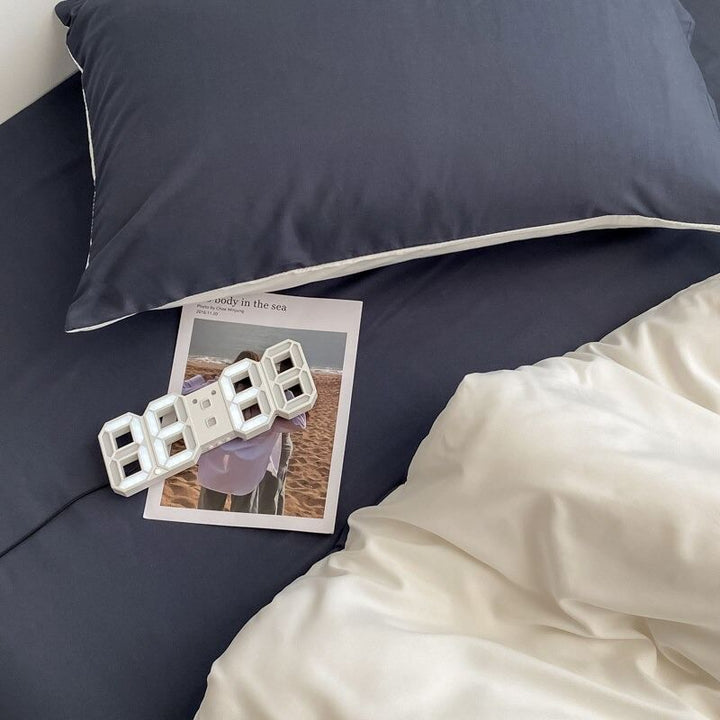 Rynx | Dusty Shadows Solid Color Bedding Set