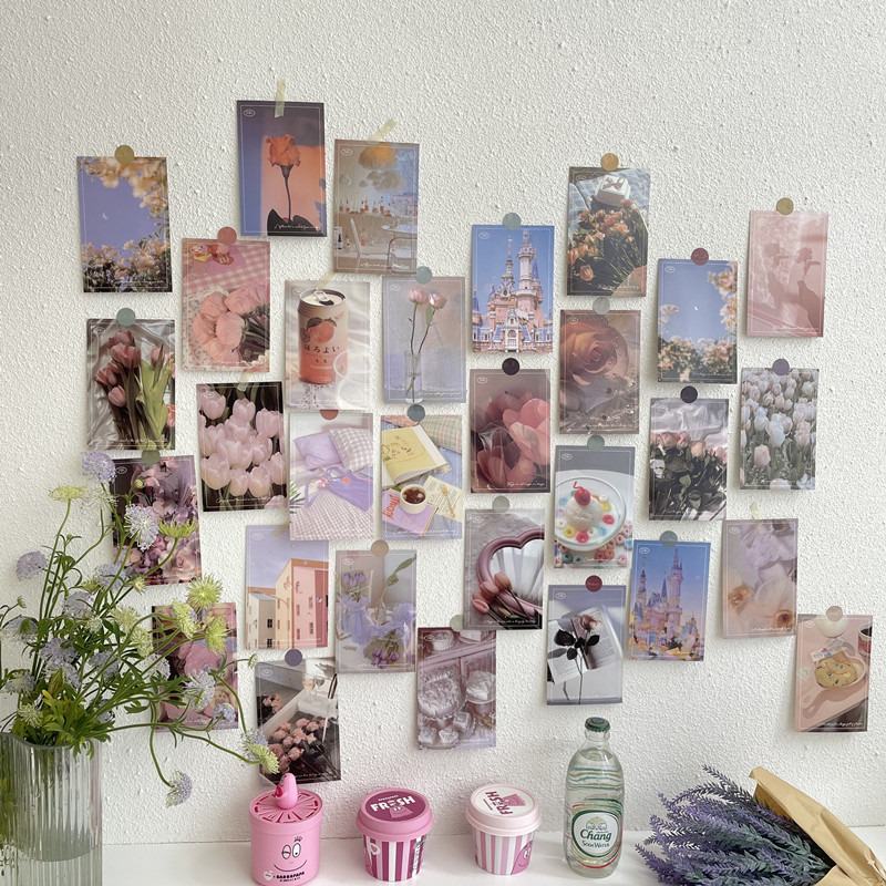 Rynx | Pale Roses Wall Collage Prints