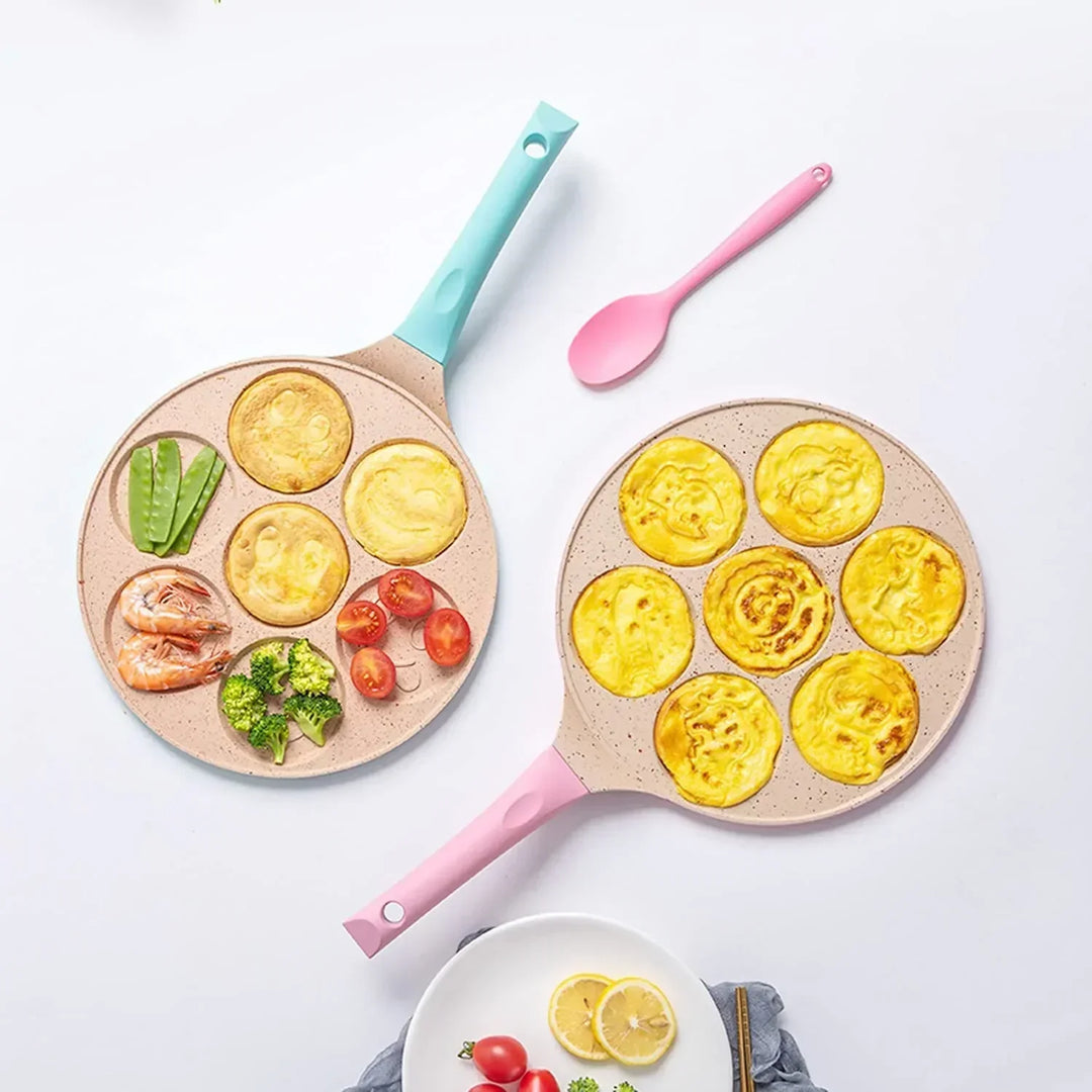 Lisslune | Breakfast frying pan for children – Funny pancake & fried egg shapes