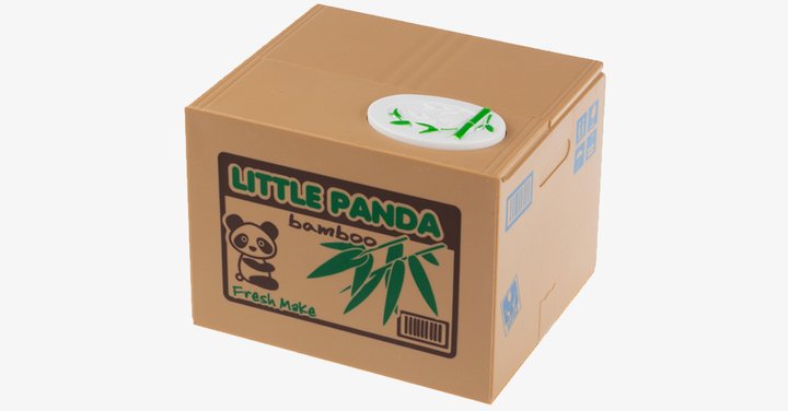 Lisslune | Coin Theft Panda Piggy Bank