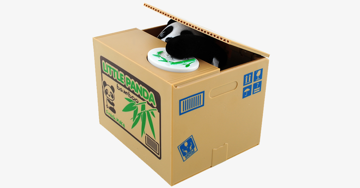 Lisslune | Coin Theft Panda Piggy Bank